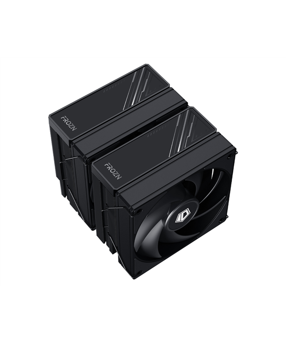 ID-COOLING FROZN A620 BLACK LGA1700/1200/115X/AM5/AM4 (6шт/кор, TDP 270W, PWM, черный, 6 тепл.трубок + медная база, FAN 120mm) RET