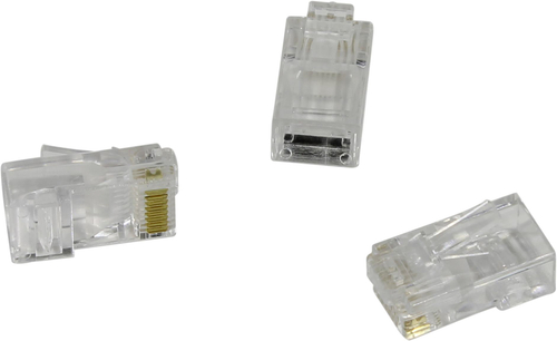 Коннектор Exegate <EX158091RUS> RJ-45 кат5 (уп-ка 100шт)