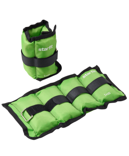 Утяжелители WT-401, 1 кг, зеленый