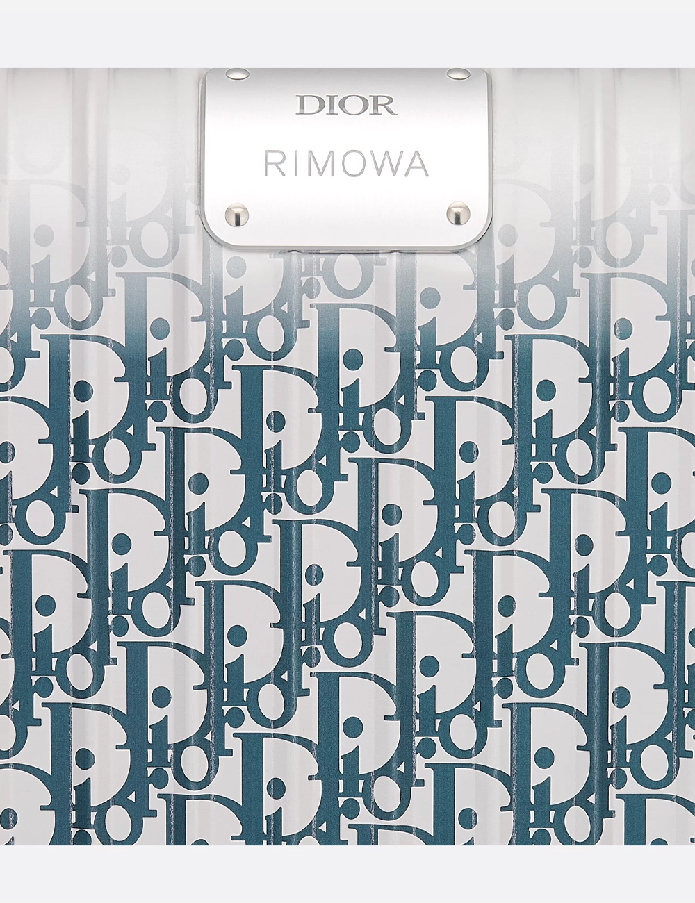 Чемодан Dior x Rimowa Original Cabin "Silver"