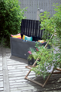 Пластиковый сундук Prosperplast Boxe Rato 310 л anthracite