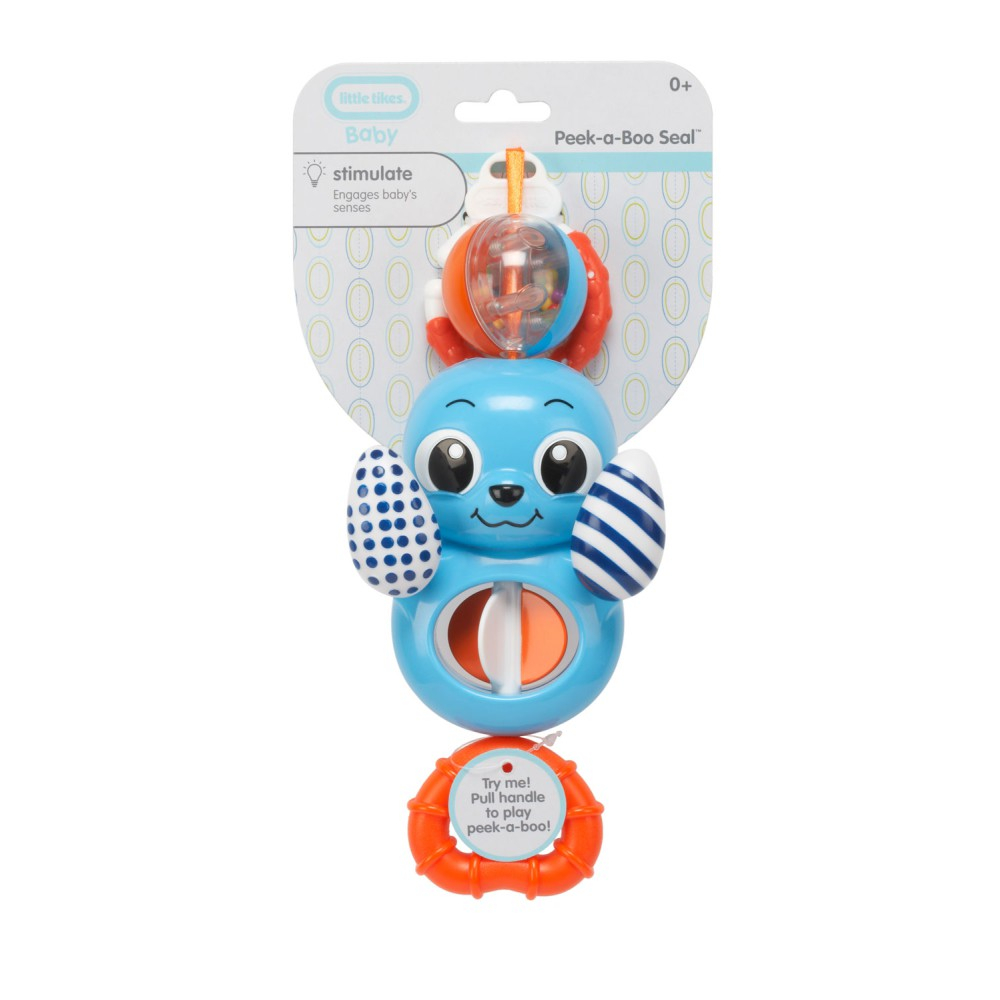 Подвеска-игрушка «Прятки» тюленёнок синий Little Tikes 639593 640810 640810 — фото 2