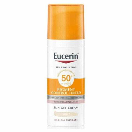 BB, CC и DD кремы Protective tinting gel face cream SPF 50+ Pigment Control Tinted (Sun Gel-Cream) 50 ml