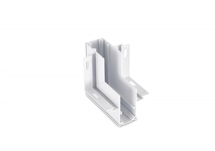 Внутренний угол-соединитель для встраиваемого шинопровода DLT2512InW, L80*W80*H46, 5 мм, белый