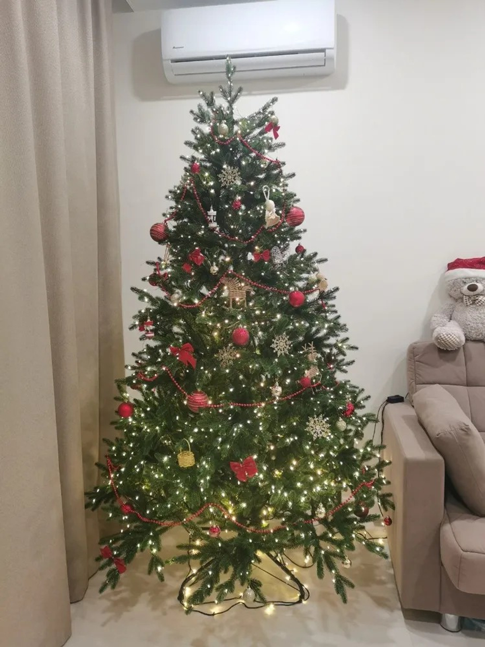 Ель искусственная Царь елка Адель 210 см АДЛ-210