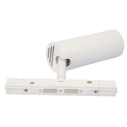 ULB-M60-12W-4000K-35 WHITE Светильник-прожектор светодиодный трековый. Для магнитного шинопровода. 2000 Лм. Белый свет 4000К. Белый. ТМ Uniel