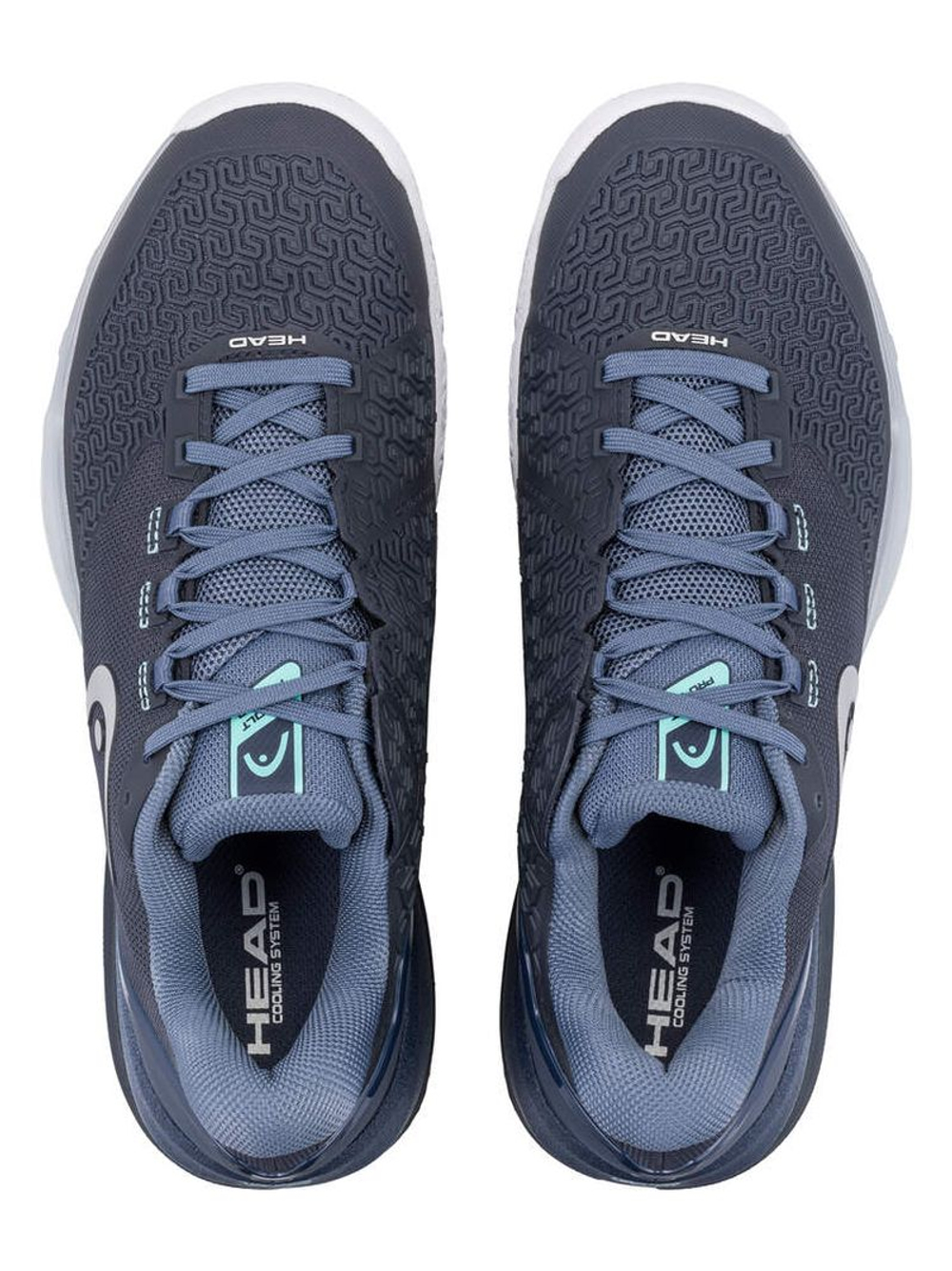 Теннисные кроссовки Head Revolt Pro 5.0 - blueberry/teal