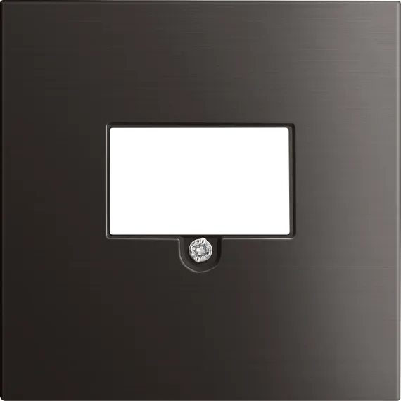 Donel R98 METAL никель накладка стандарта TAE для розеток USB, HDMI, Аудио, серия DA