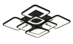 3011/4+4 BK+RGB (1) Люстра MN (RL)