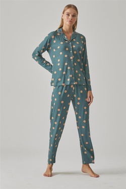RELAX MODE - Женская пижама с брюками - 10774