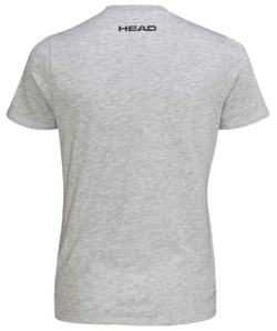 Женская теннисная футболка Head Club Lucy T-Shirt - grey melange