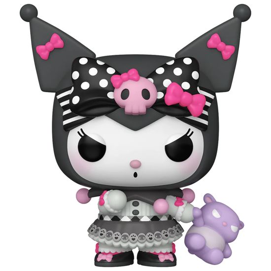 Фигурка Funko POP! Kuromi 20th Kuromi with Baku SS (Exc) (115) 88860 / Фигурка Фанко ПОП! по мотивам аниме "Onegai My Melody", Куроми