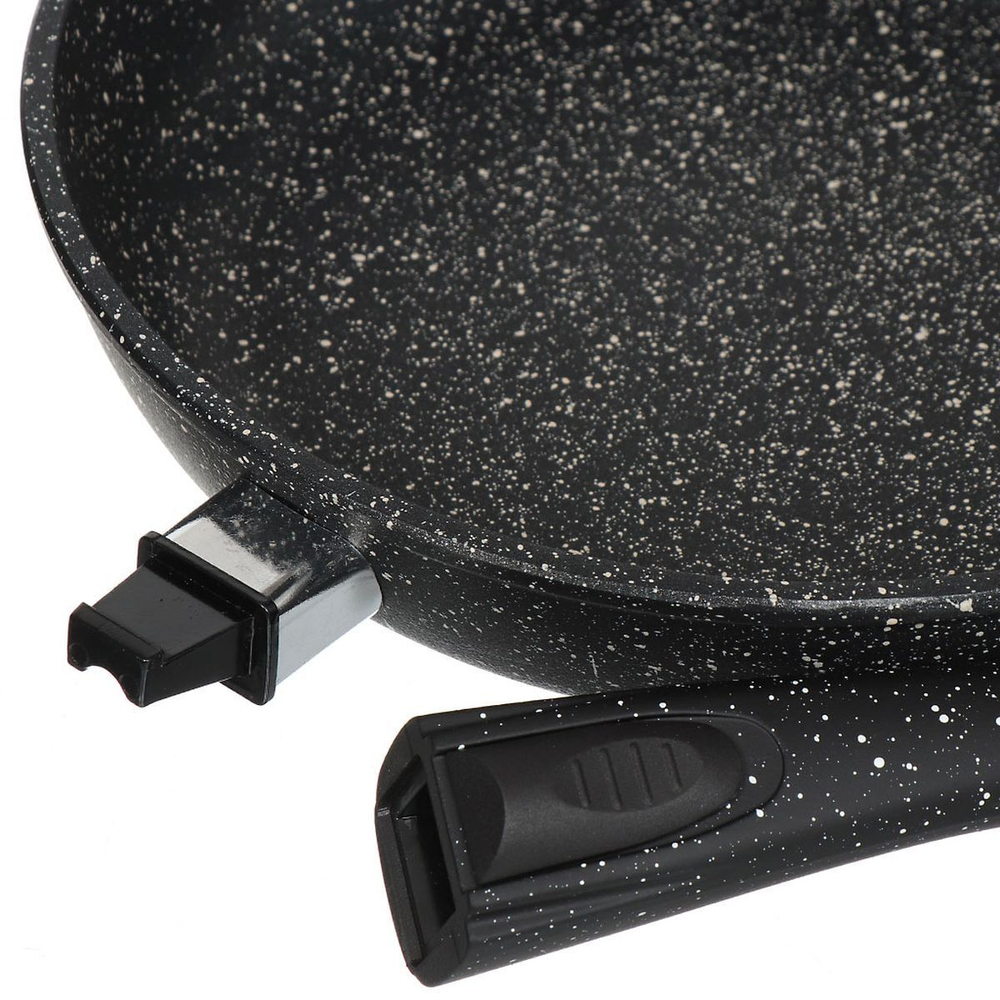 Сковорода алюминий, 26 см, антиприг, Горница, Гранит, с2612аг, съем руч