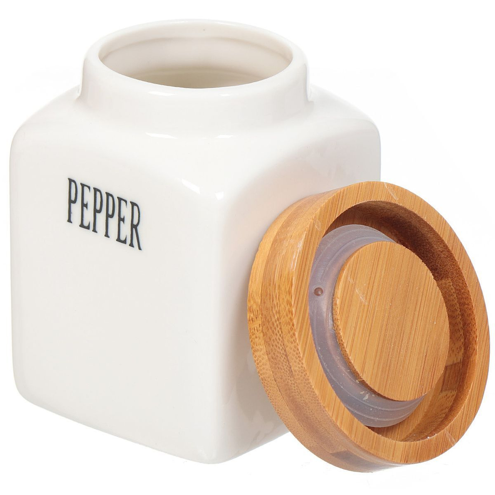 Набор для специй керам, 27 см, 4 шт, на подставке, бел, Y6-2295