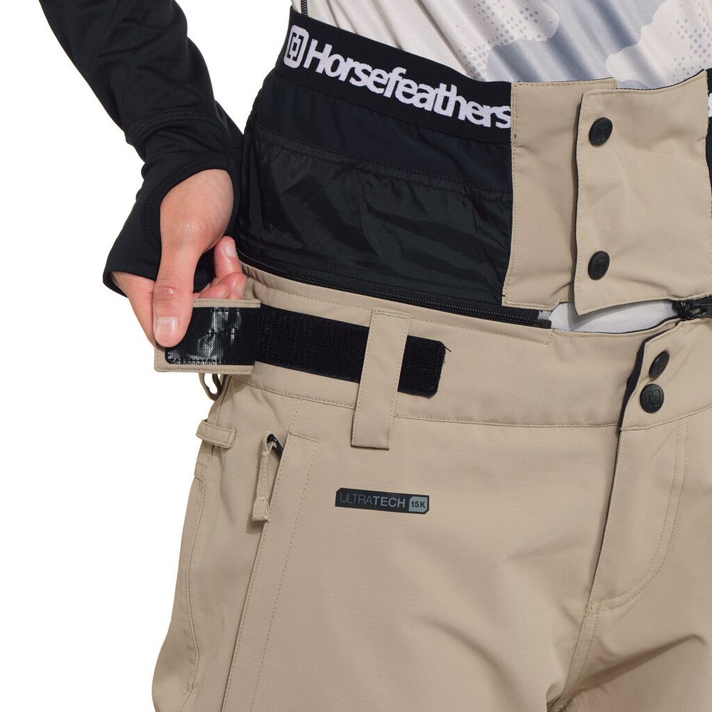 Штаны женские сноубордические Horsefeathers LOTTE II SHELL PANTS (mojave)
