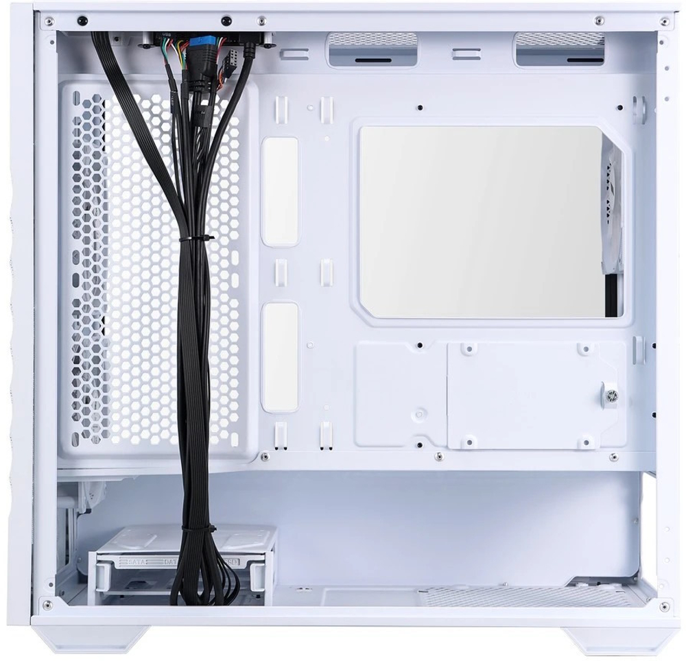 Корпус mATX 1STPLAYER D7-WH-3F7-W