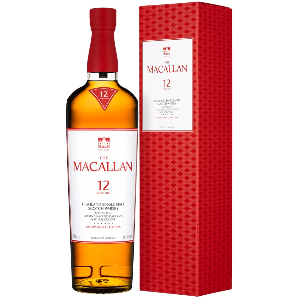 Виски Macallan Sherry Oak 12 Years Old 0,7 л.