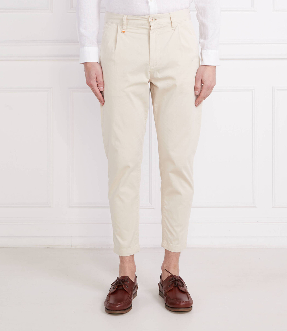 штаны schino-shyne BOSS ORANGE - бежевый(50489106)