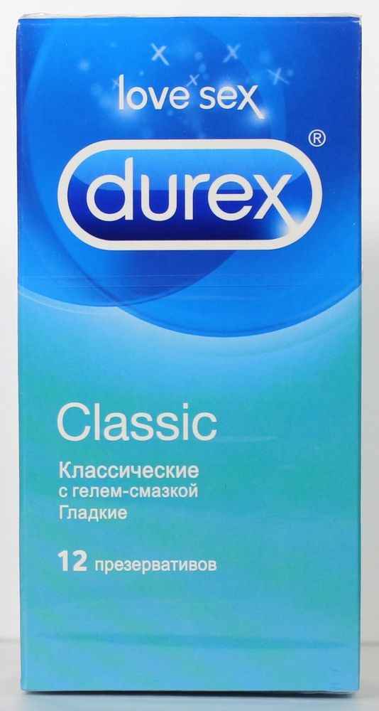 DUREX Classic Презервативы №12