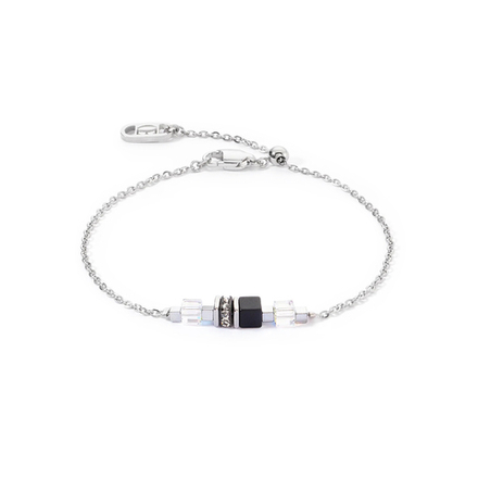 Браслет Coeur de Lion Black-Silver 5076/30-1317