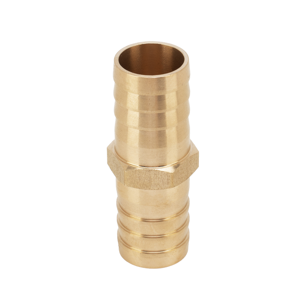 Соединитель для шланга 3/4", латунный Palisad