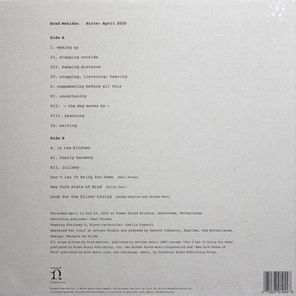 Brad Mehldau / Suite - April 2020 (LP)