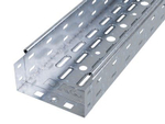 Лоток перфорированный 150х100 L 2000, цинк-ламельный