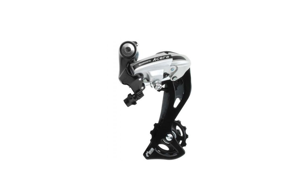 Переключатель задний Shimano Acera, M360, SGS, 7/8 скоростей, серебристый OEM