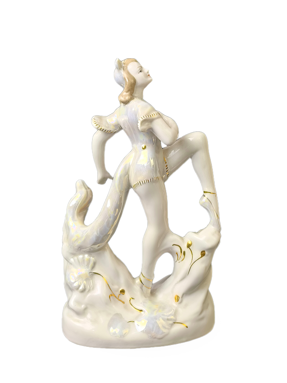 Статуэтка "Балерина-Кошка" ("Лисичка") ДФЗ Вербилки