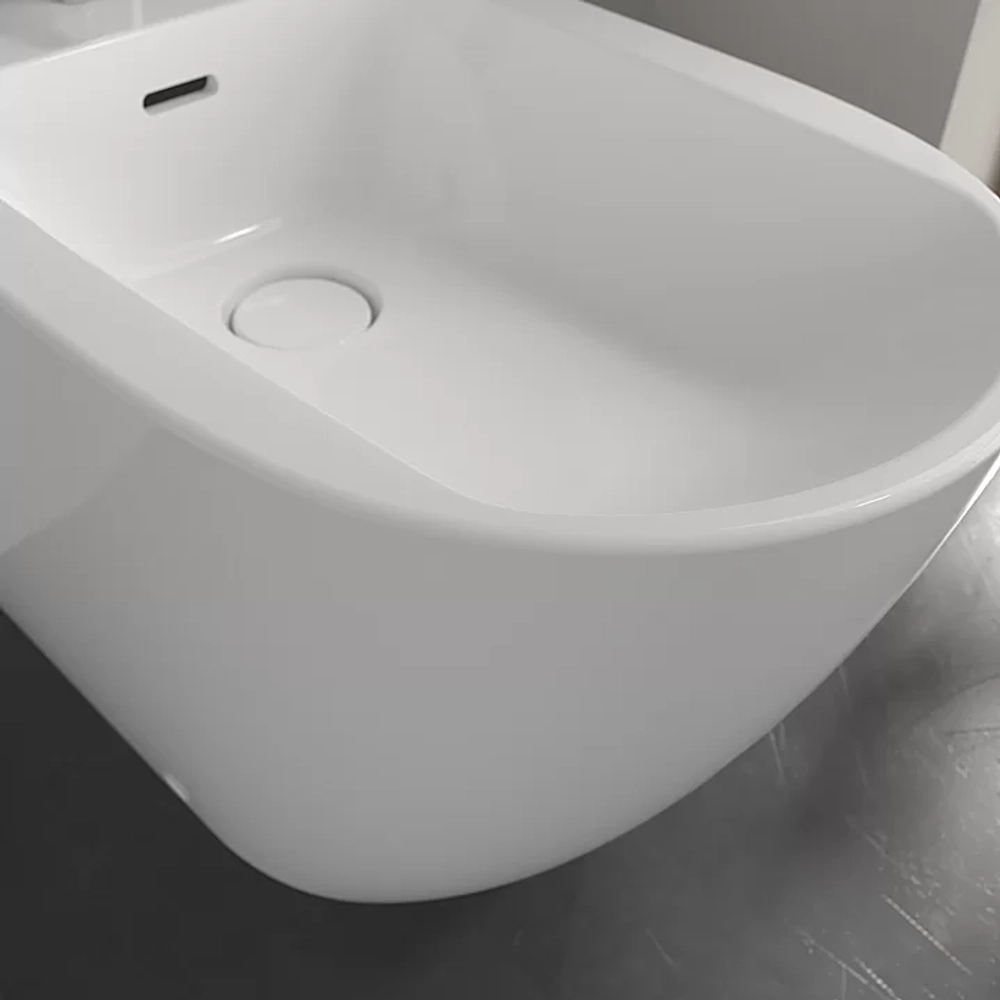 Биде напольное Villeroy&Boch Subway 3.0 44710001 альпийский белый