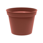 Горшок для цветов "Mint" D185мм, 2,3л с поддоном (терракотовый)