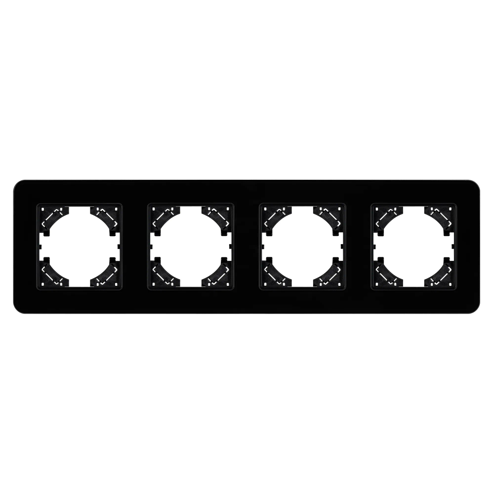 Рамка стеклянная FRM-OMALI-GS-4-BK (Arlight, -) 049701