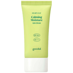 Goodal Heartleaf Calming Moisture Sun Cream SPF50+ PA++++ солнцезащитный крем с хауттюйнией