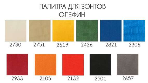 Зонт для кафе профессиональный Banana, 300х300 см