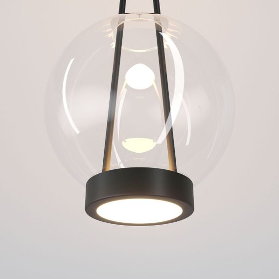 Подвесной светодиодный светильник Eurosvet Frasco 50267/1 LED черный