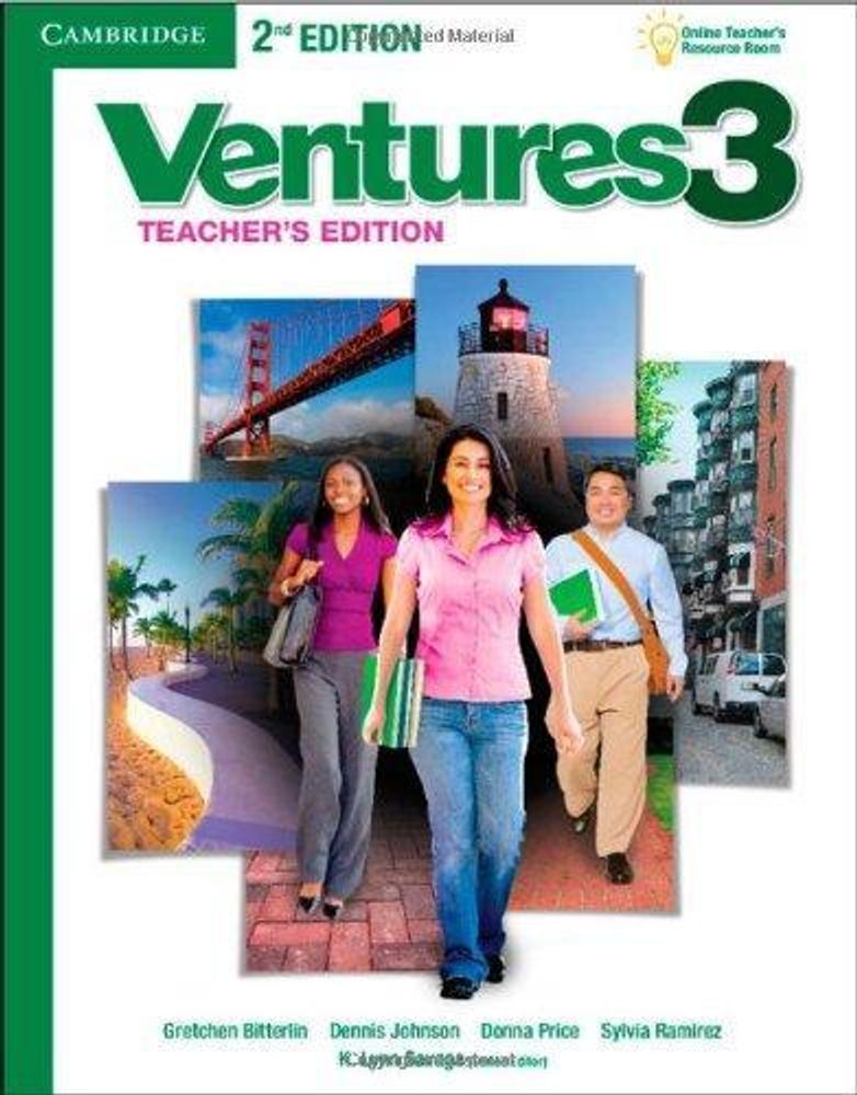 Ventures Second Edition 3 книга для учителя ( Teacher&#39;s Edition with Assessment Audio CD/CD-ROM)
