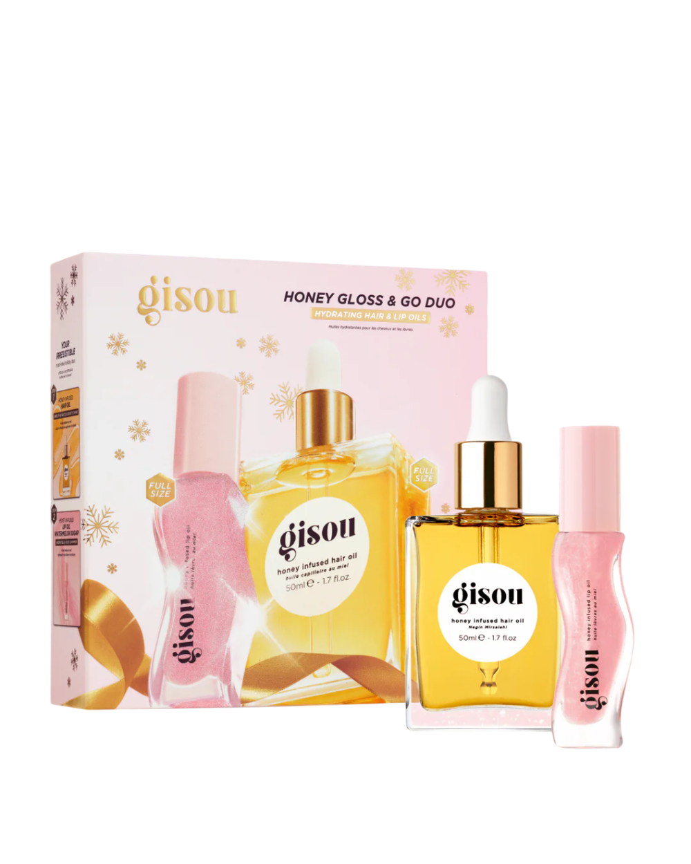 GISOU Honey Gloss & Go Duo Gift Set