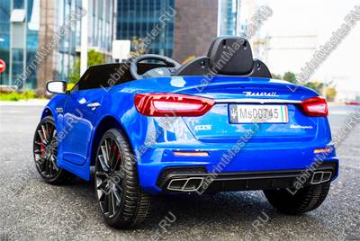 Детский электромобиль "Maserati" синий