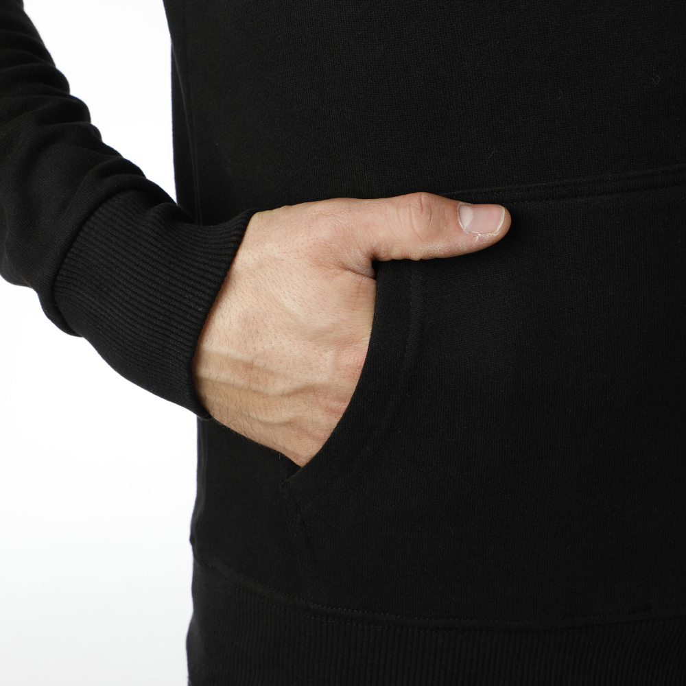 Мужская кофта теннисная Quiet Please Overruled Monkey Hoody Men - Black, Multicoloured