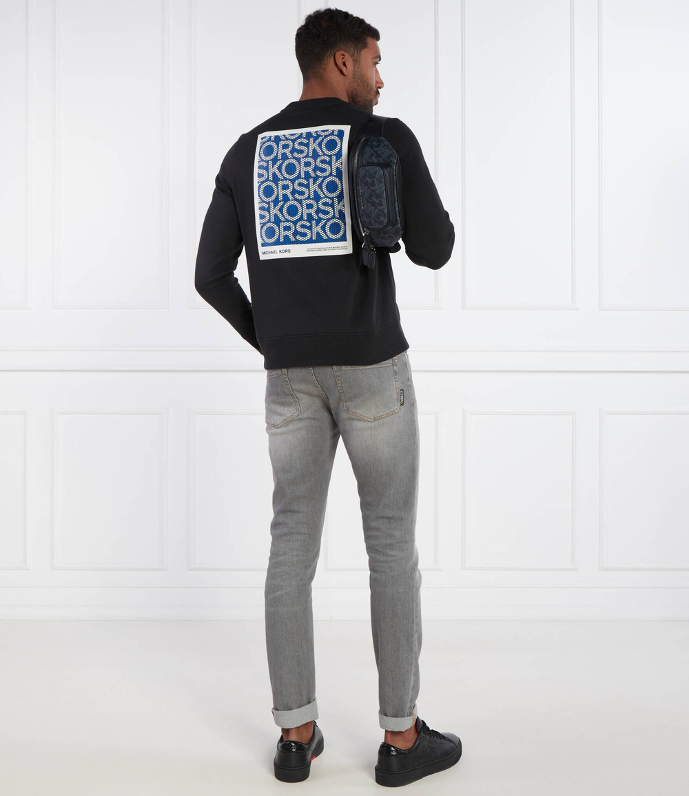 Худи MESH BLOCK Michael Kors - черный(CS4525H5MF)