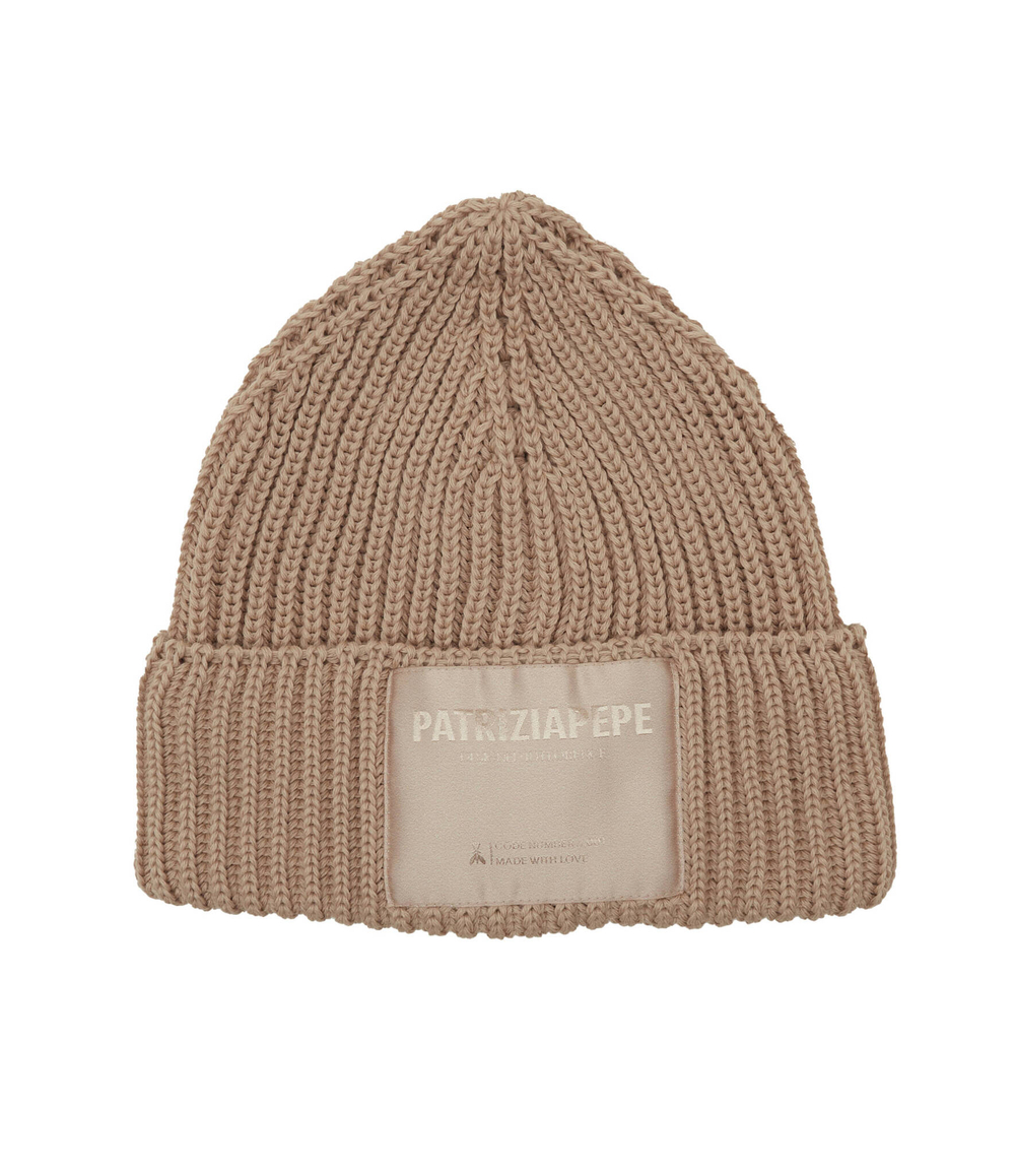 Шапка Patrizia Pepe - коричневый(2F0048 K070)