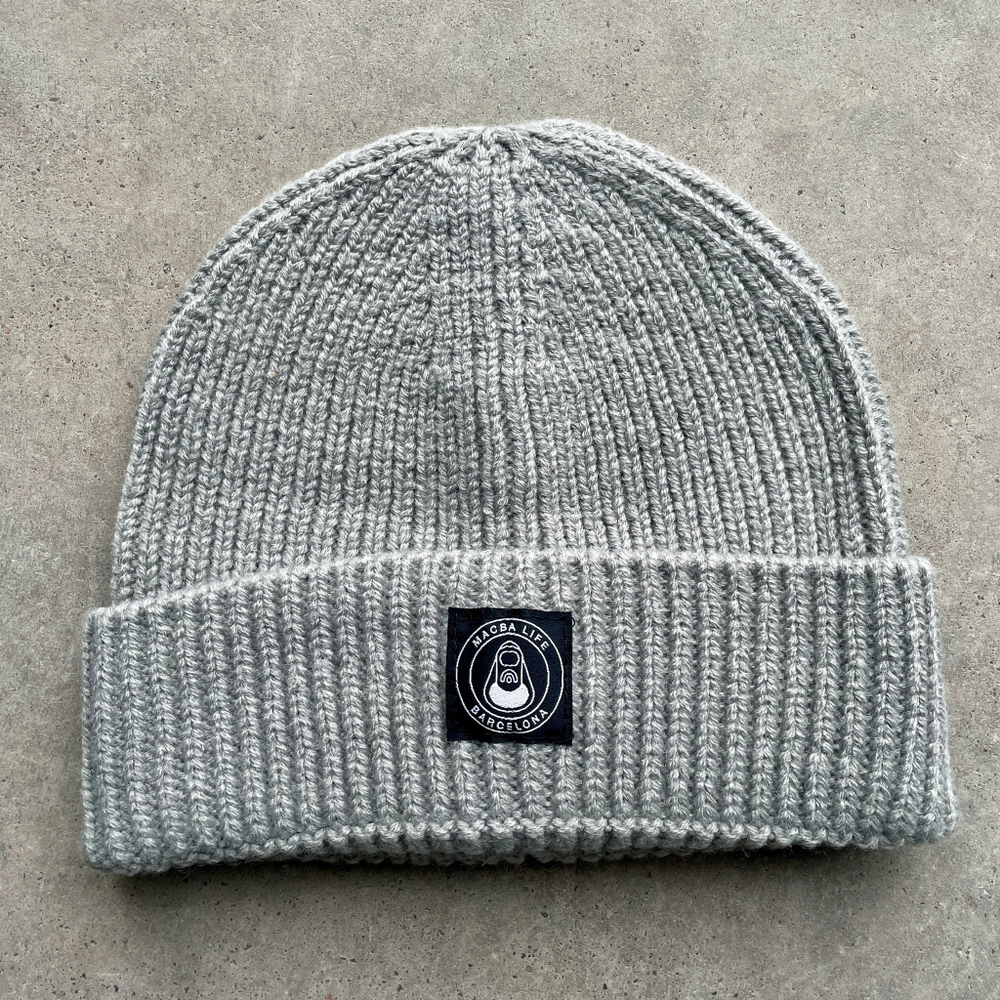 Шапка Macba Life OG Logo Beanie Grey