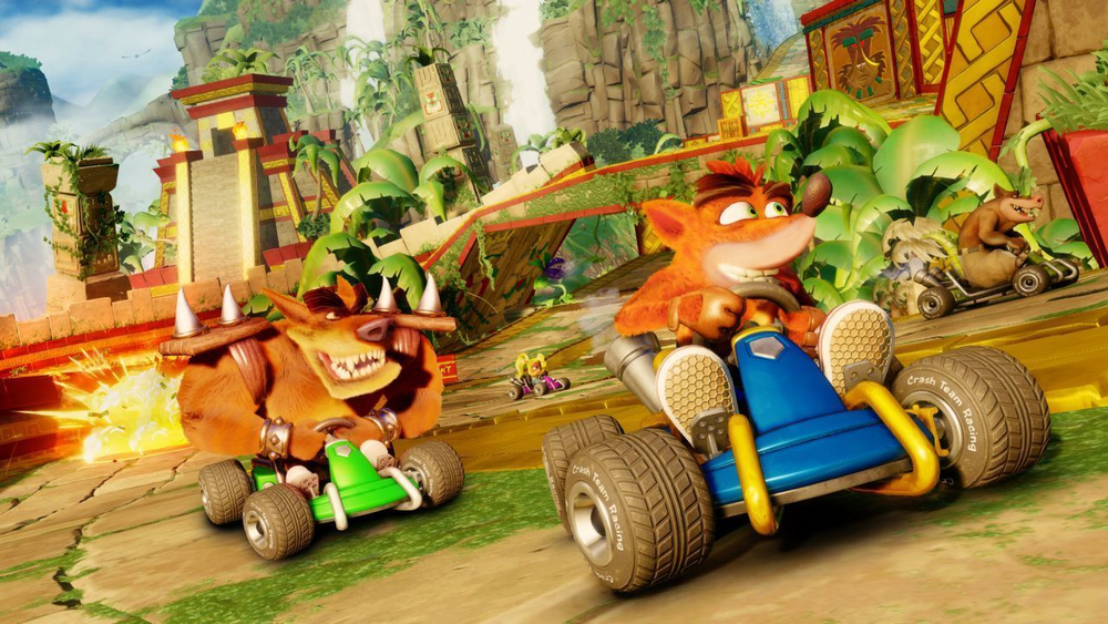 Crash Team Racing Nitro-Fueled (картридж для Nintendo Switch, полностью на английском языке)