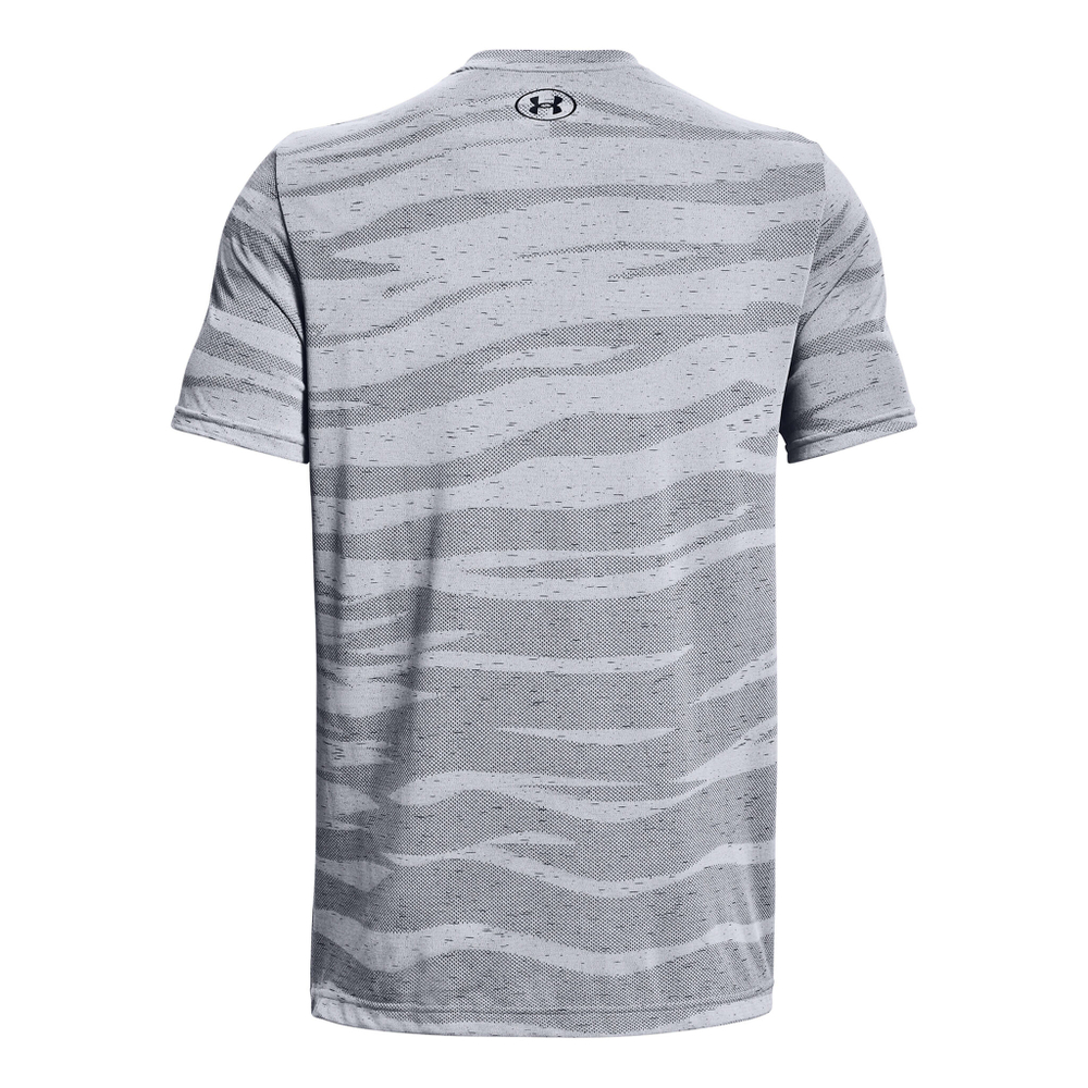 Мужское теннисное поло Under Armour Seamless Wave Men - Lightgrey, Grey
