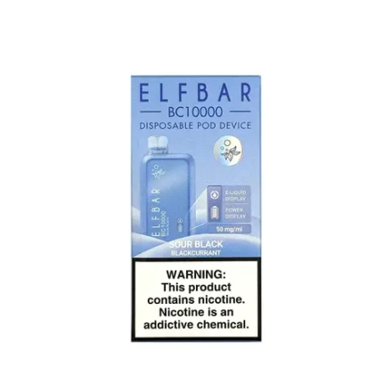 ELF BAR BC10000 PH - Sour Black | Blackcurrant (5% nic)