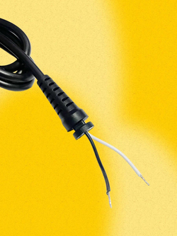 Кабель питания с разъемом DC5.5 x 2.5 для зарядного устройства (1.2 м, 22 AWG)