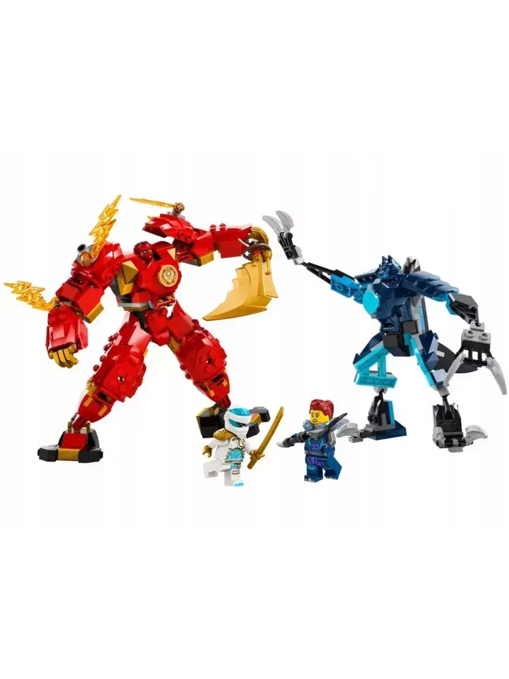 Конструктор Ниндзя Огненный механизм Кая 322 детали