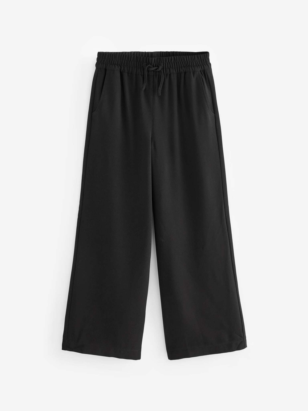 Брюки школьные на завязках для девочки Next Q90-128, Черный