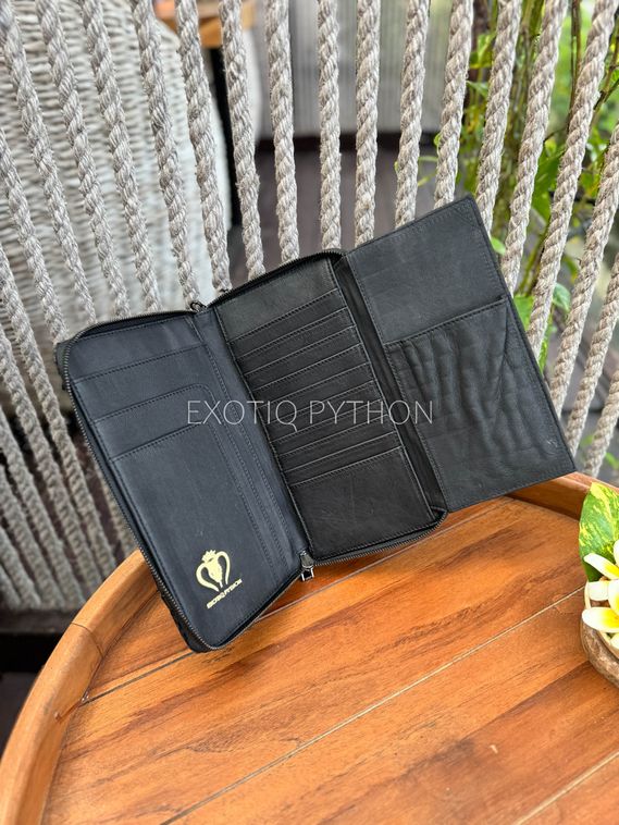 Кошелек органайзер из кожи Драгон питона WA-224
