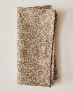 ZARA HOME САЛФЕТКИ С ЦВЕТОЧНЫМ ПРИНТОМ ( 2 ШТ.), КОРИЧНЕВЫЙ